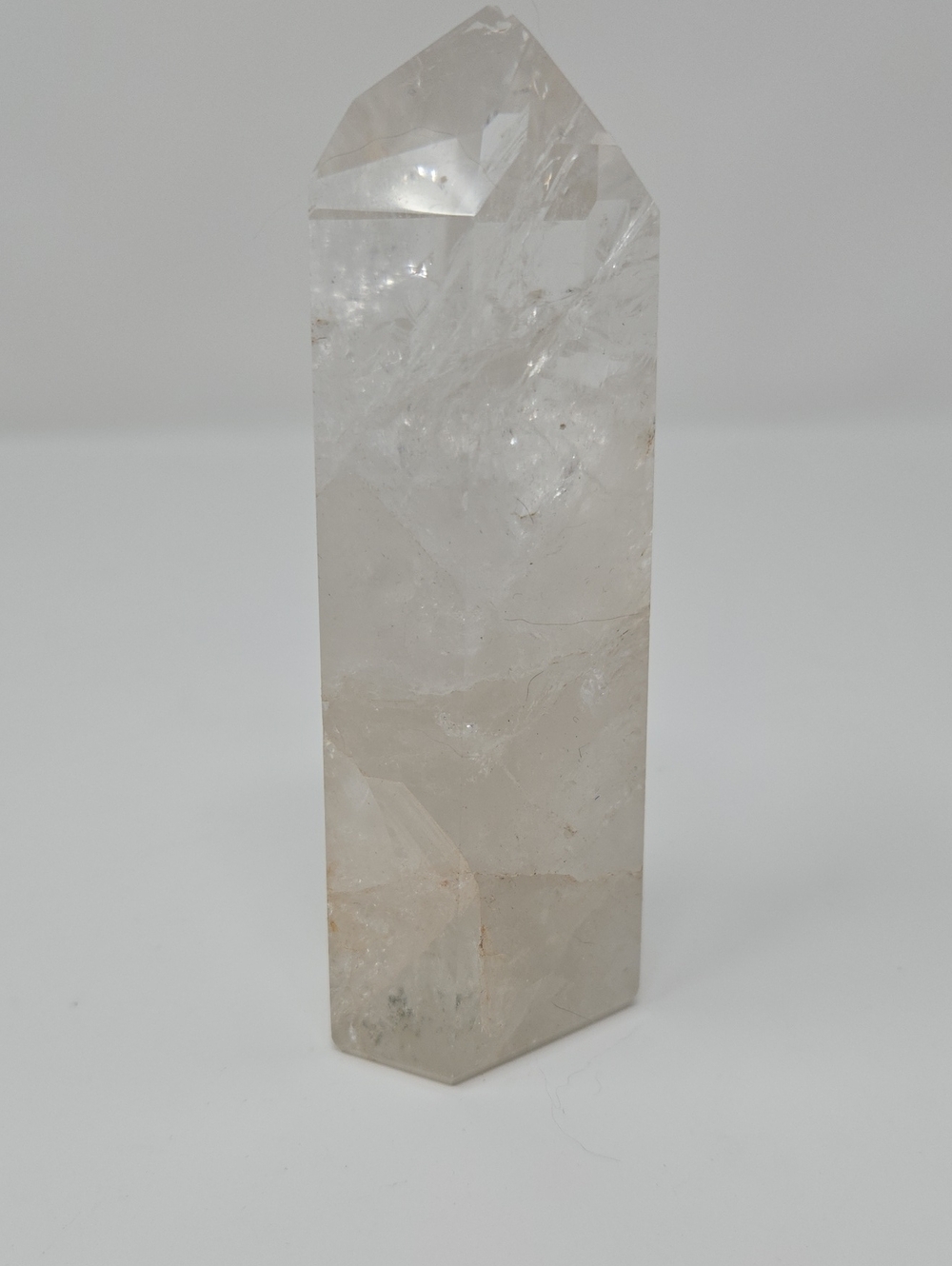 #24: Quartz Single Point Tower Obelisk